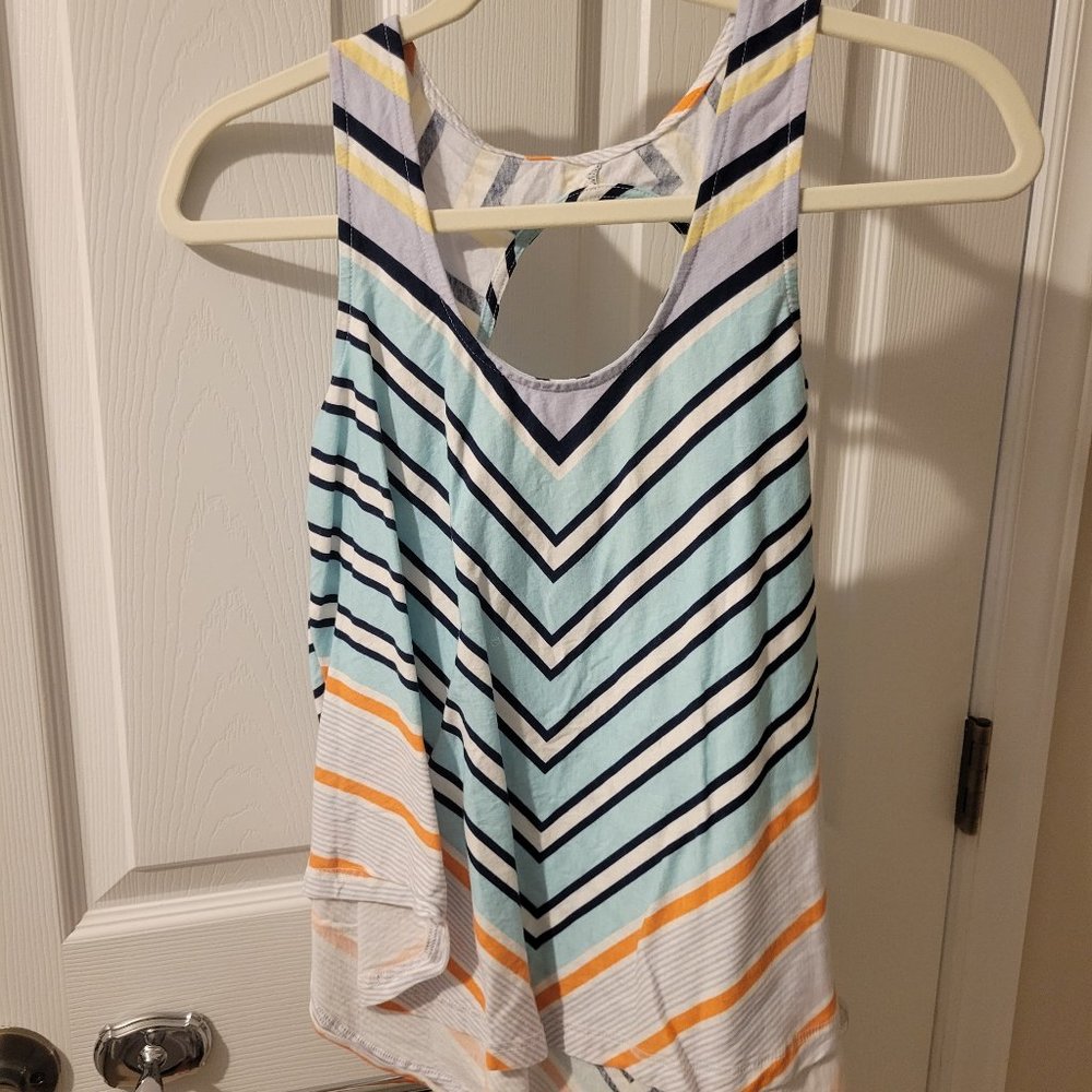 Abstract anthropologie tank